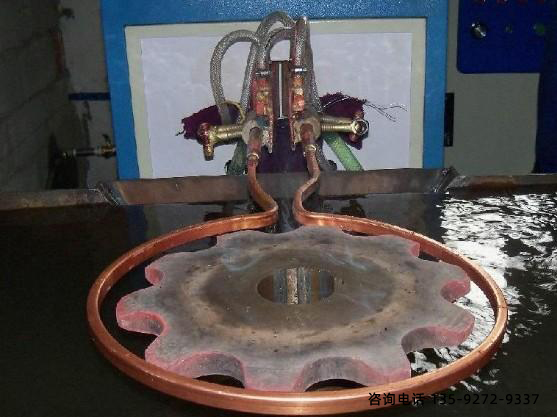 安徽客戶對(duì)120kw超音頻表面淬火設(shè)備非常滿意