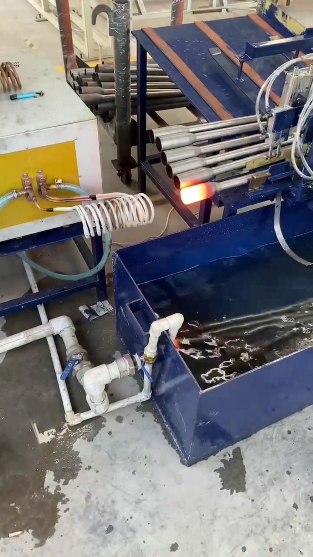 高頻淬火機床-鋼管擴口后淬火熱處理-專業的事交給專業的人